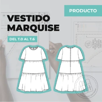 Vestido Marquise